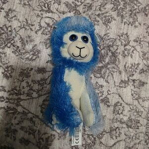 Blue And white Llama